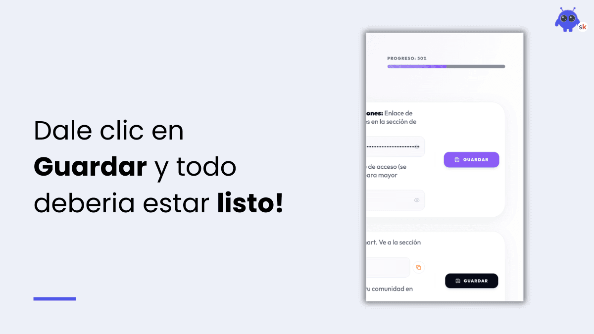 Configurar credenciales Admin en ExitBot