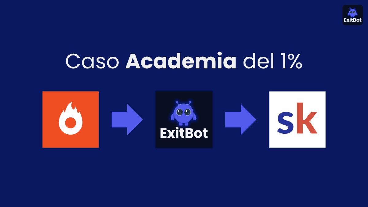 Caso de Éxito Academia del 1% con ExitBot